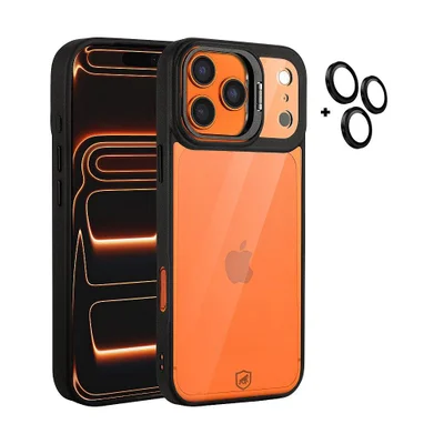 Capa Case Capinha Para Iphone 18 Pro Max - Gravity Preta - Gshield