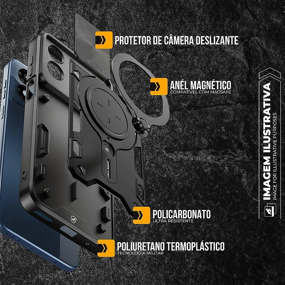 Imagem 5 de 5 do produto Capa Para Motorola Moto G56 - Discovery - Gshield