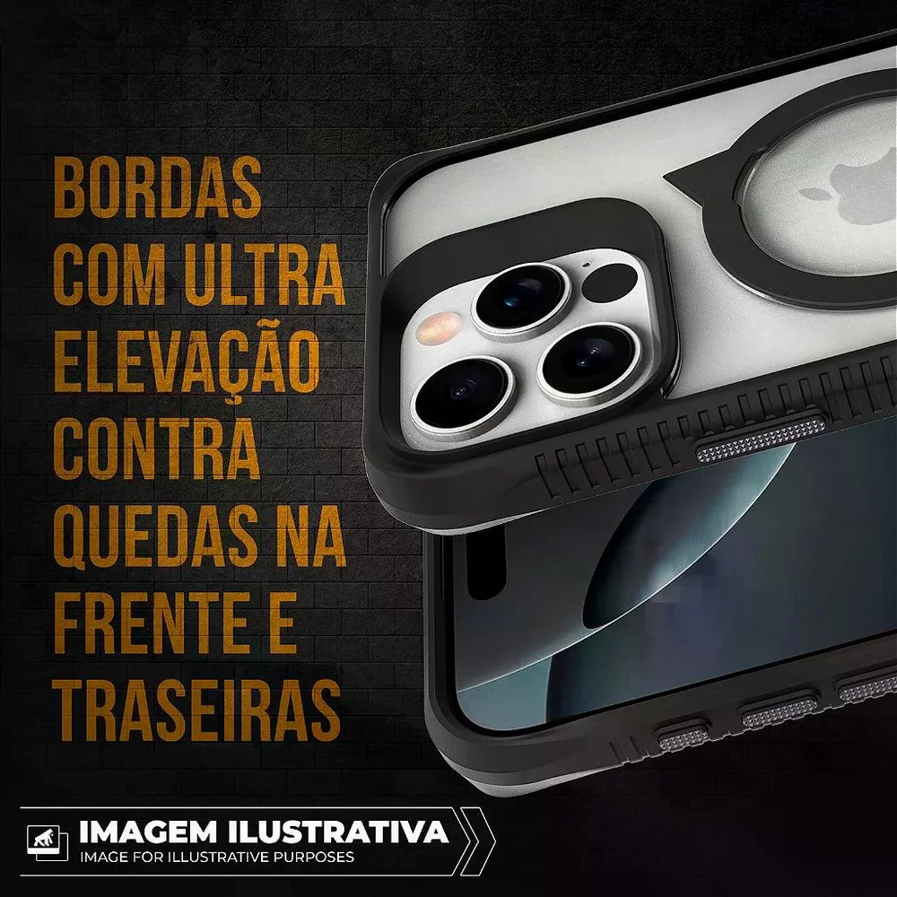Imagem 5 de 5 do produto Capa Case Capinha Para Iphone 18 Pro - Raptor - Gshield