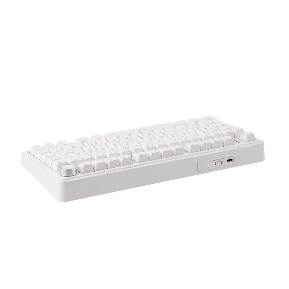 Imagem 4 de 5 do produto Teclado Mecânico Epomaker Aula F75, RGB Hot Swap 3 Pinos, Switch Red Lubrificado
