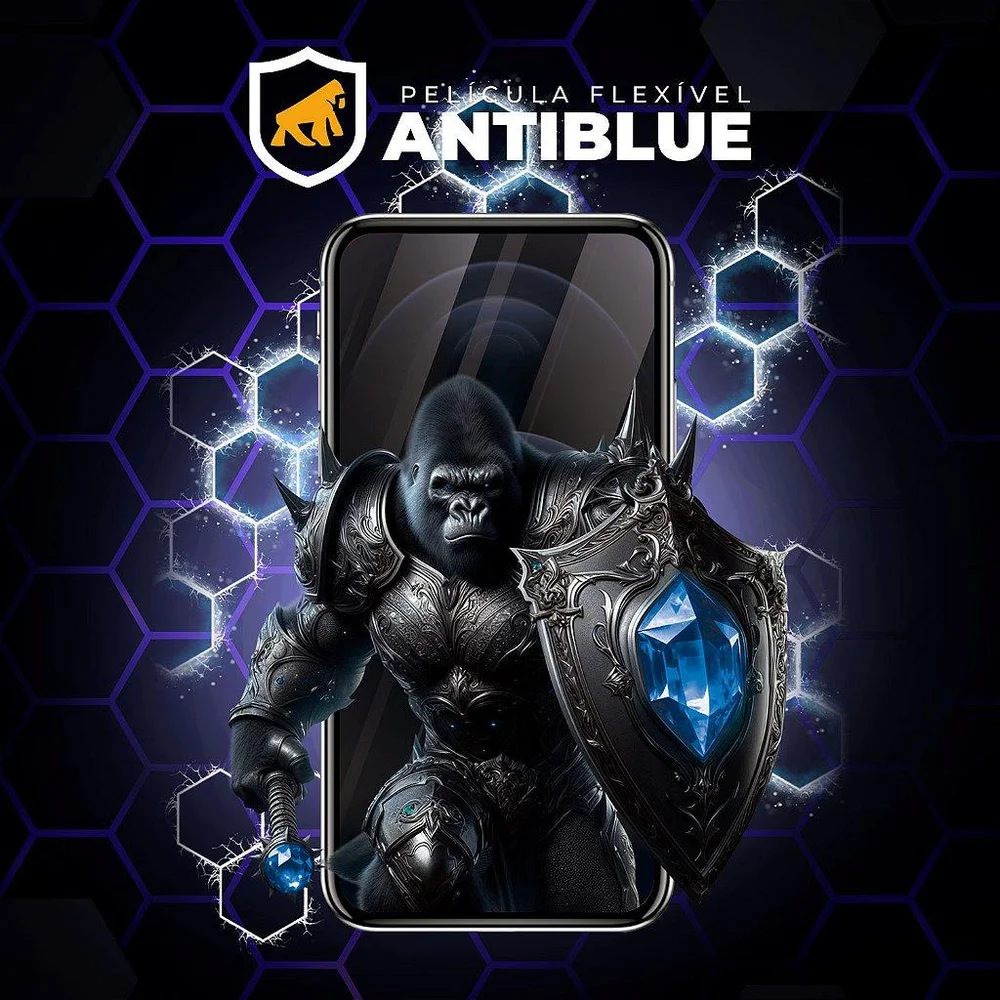 Imagem 4 de 5 do produto Película Para Infinix Note 60 Ultra - Antiblue - Gshield