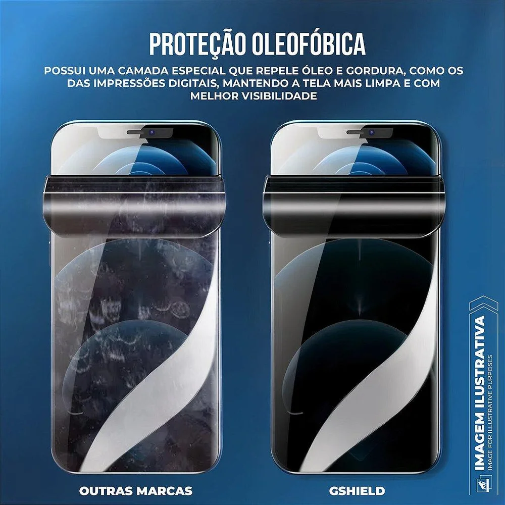 Imagem 2 de 5 do produto Película Para Jovi V70 5g - Privacidade Hydrogel - Gshield