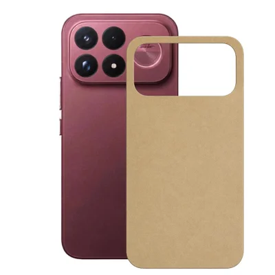 Película Para Xiaomi Poco F9 Ultra - Traseira Efeito Couro Bege - Gshield
