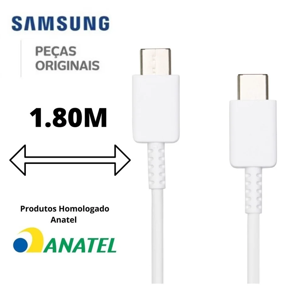 Imagem 4 de 5 do produto Cabo   Samsung Galaxy Book4 Book6  Book6 Pro 1.80m