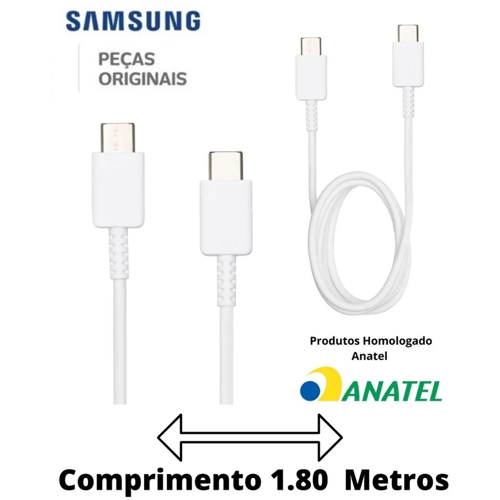 Imagem 5 de 5 do produto Cabo   Samsung Galaxy Book4 Book6  Book6 Pro 1.80m