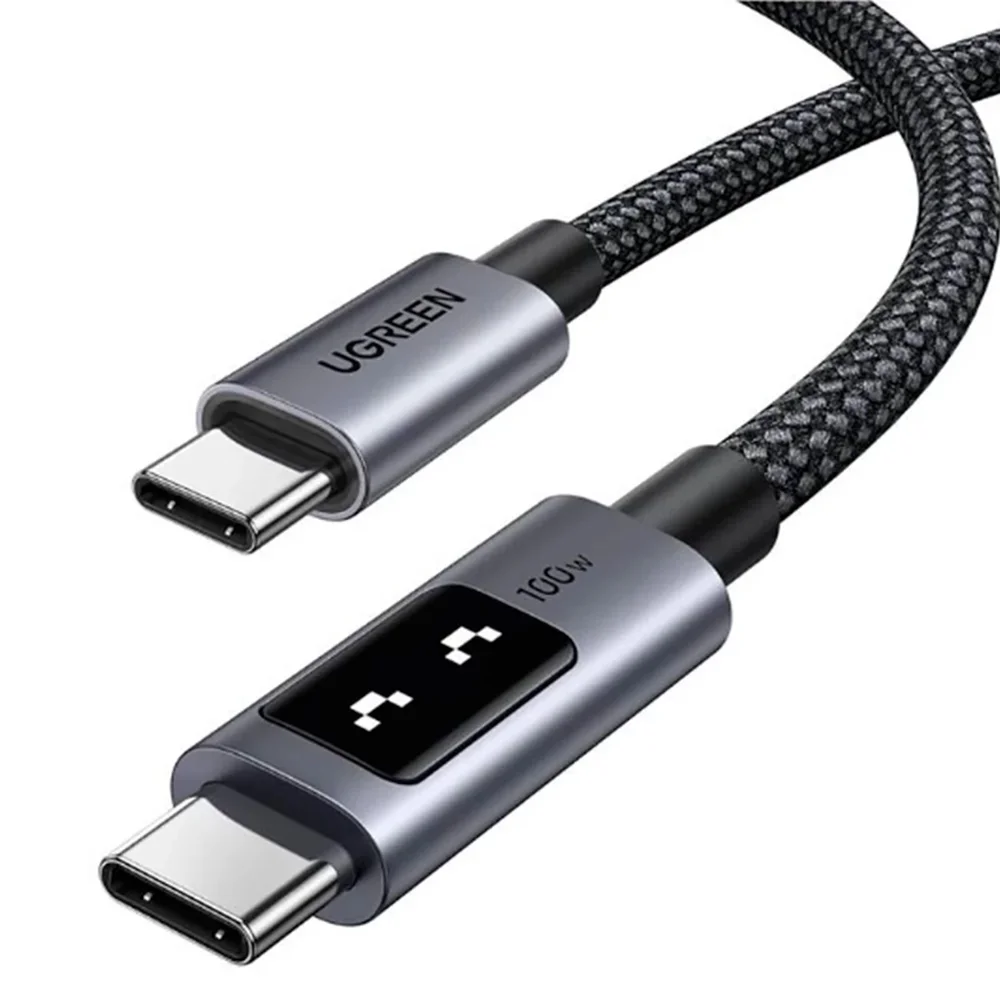 Imagem 5 de 5 do produto Cabo Ugreen Uno Usb-c Para Usb-c Nylon Trancado 100w 1m - L509