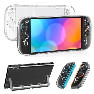 Capa De Proteção Para Nintendo Switch 2 Acrílico + Silicone