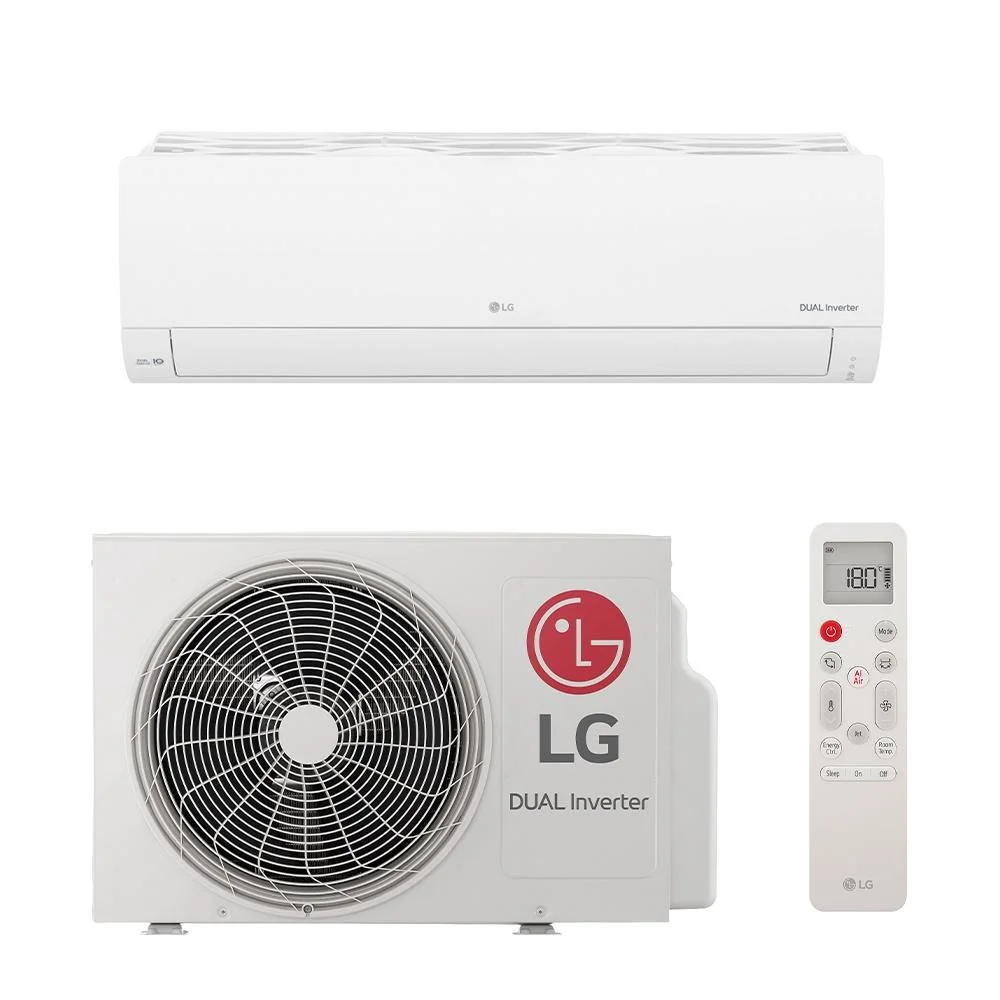 Ar Condicionado Split Lg Hi Wall Dual Inverter Ai Compact 9.000 Btu/h Frio Monofásico Branco S3-q09aaqac 220v