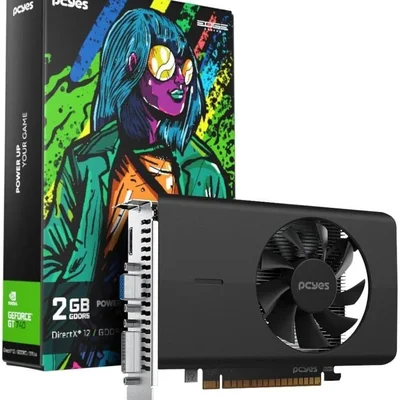 Placa Gráfica PCyes Nvidia Gt 740 2gb GDDR5 128 Bits HDMI Vga Dvi
