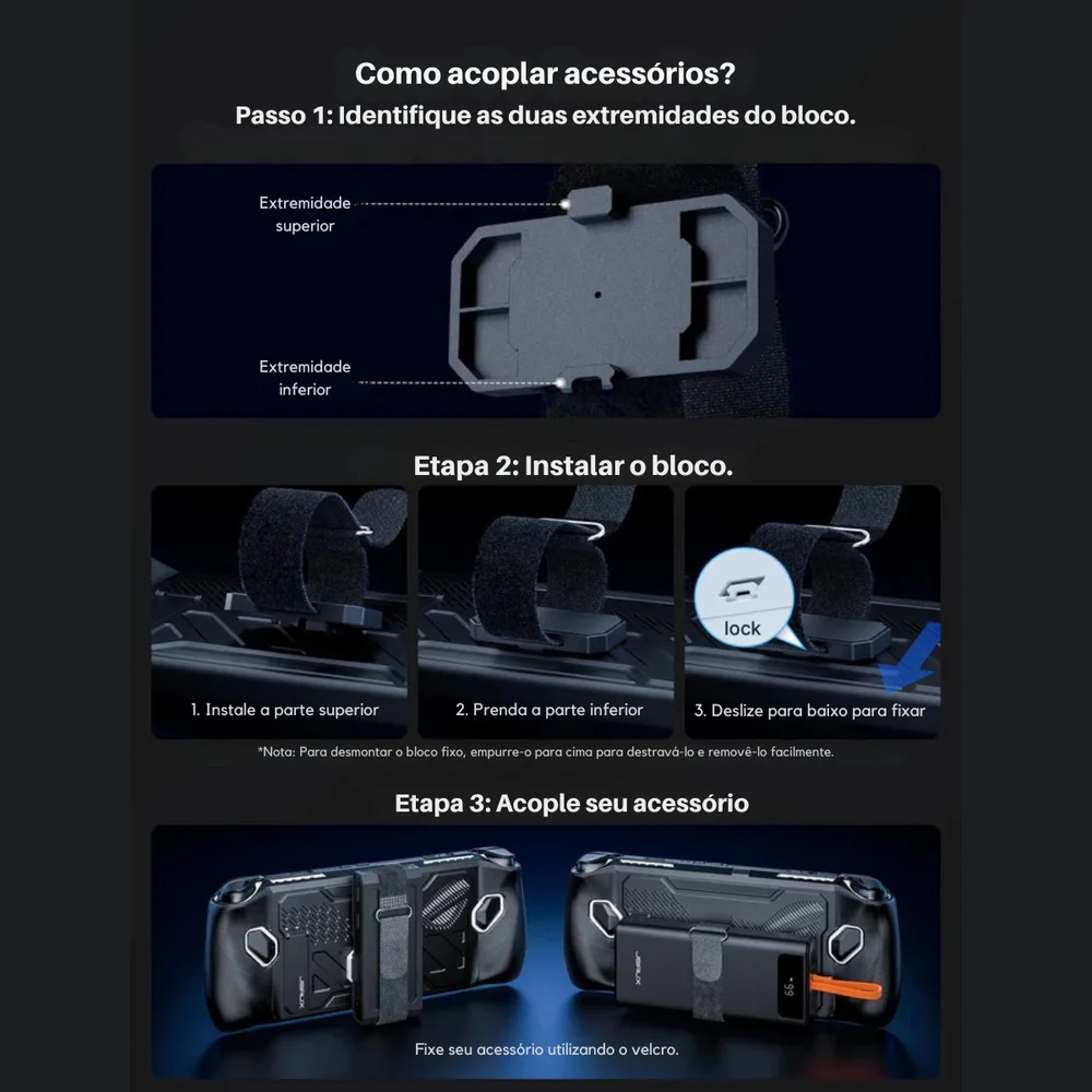 Imagem 3 de 5 do produto Capa Protetora Para Asus Rog Ally Jsaux Modcase