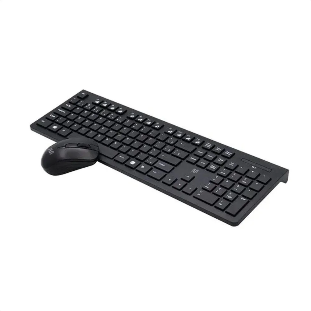 Imagem 3 de 5 do produto Teclado E Mouse Sem Fio Conforto Multimidia 1200dpi Tc212 Multilaser