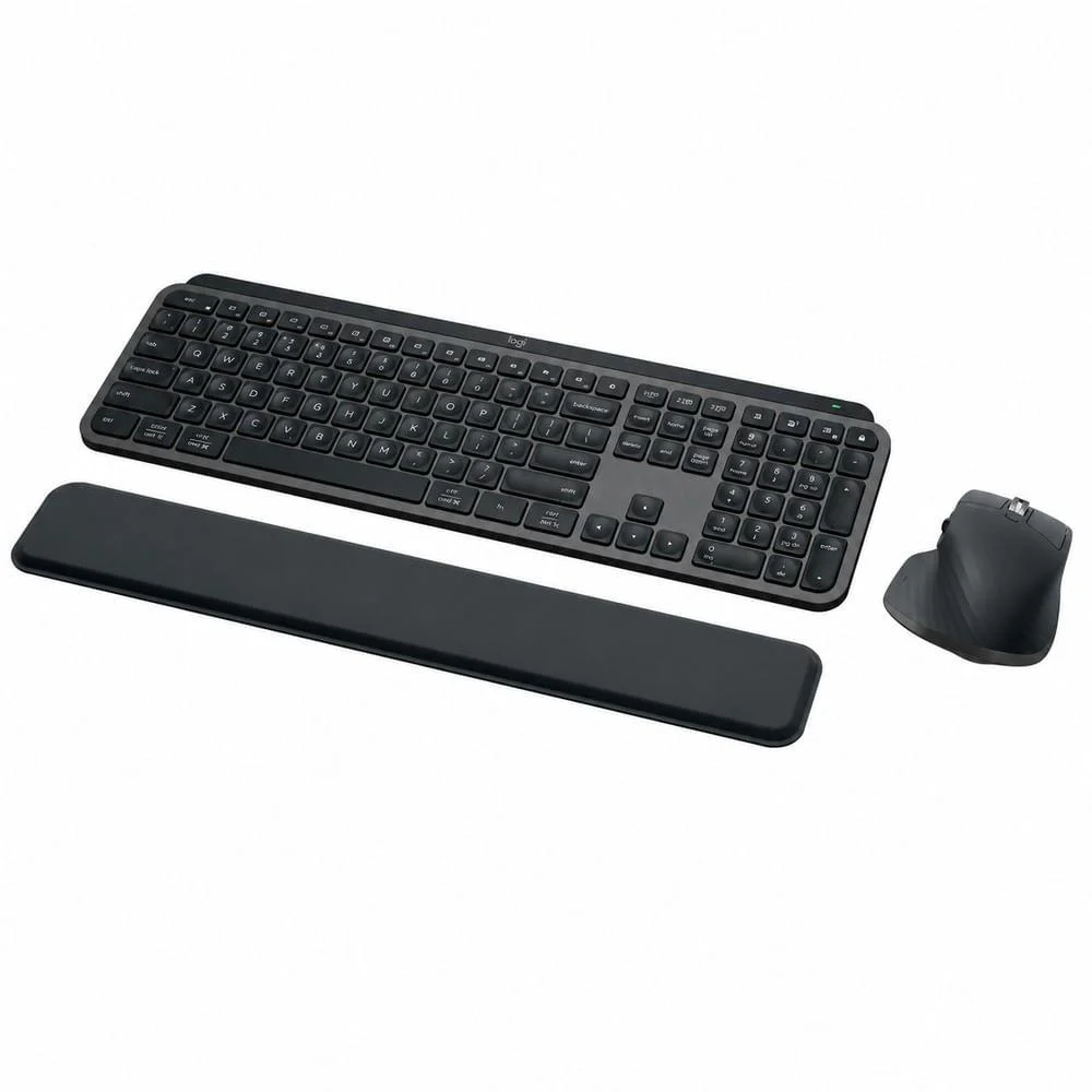 Imagem 3 de 3 do produto Teclado E Mouse Sem Fio Logitech Mx Keys S Kit Grafite