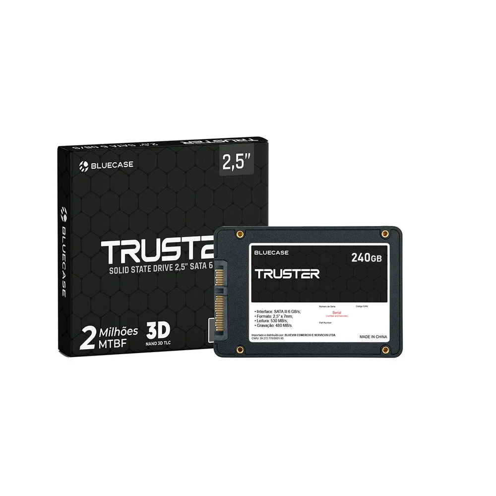 SSD 2,5" Truster 240GB Sata3 Bluecase Pn Bs3s30/240g