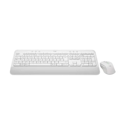 Kit Mouse E Teclado Logitech Mk650 S/ Fio Branco - 920-011020