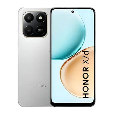 Smartphone Honor X7d 5g 6gb Ram 256gb Bateria 6500mah - Prata