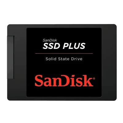 SSD Sandisk Plus 480 Gb Sata Iii Para PC E Notebook Preto