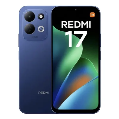Smartphone Xiaomi Redmi 17 4gb Ram 256gb Tela 6,9" 120hz Bateria 7500mah Nfc - Azul