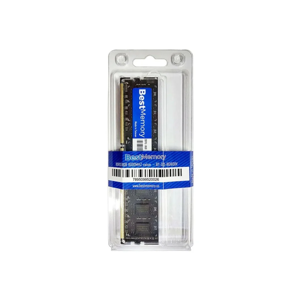 Memoria 8GB Ddr3 1600mhz Best Memory