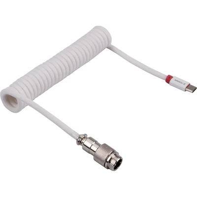 Cabo CoiLED Fortrek Helix Branco 86939
