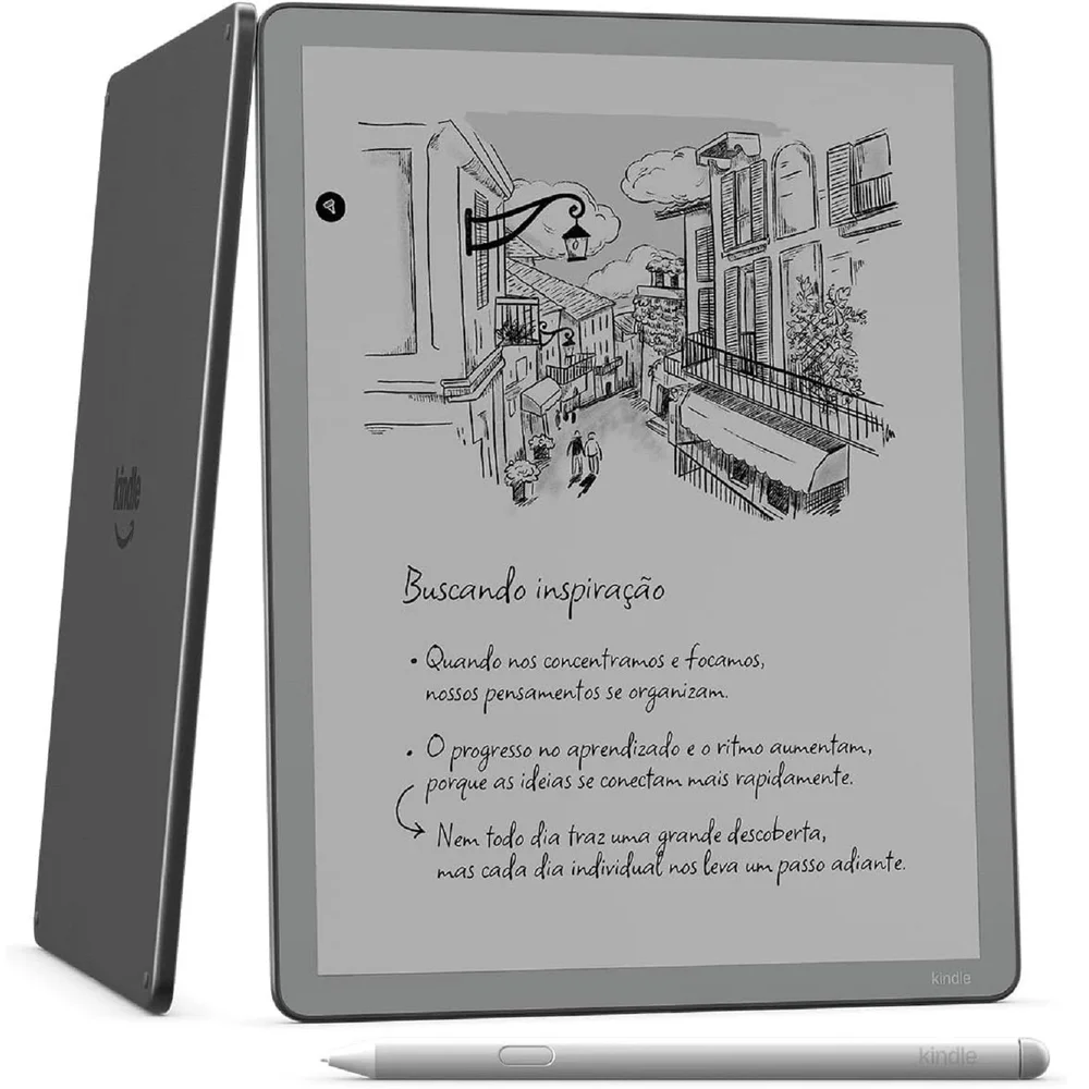 Amazon Kindle Scribe Sem Luz Frontal 16gb Tela De