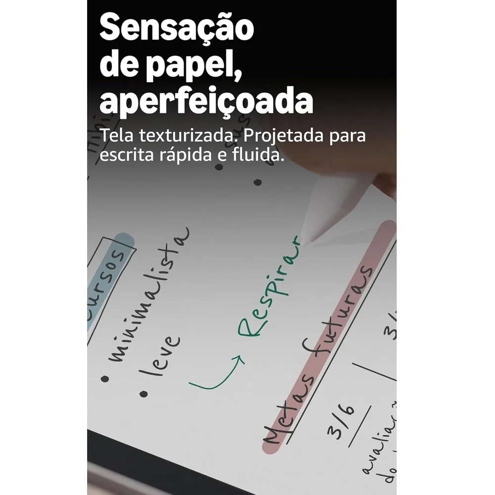 Imagem 4 de 5 do produto Amazon Kindle Scribe Colorsoft 64 Gb, Tela Colorida De 11" Semelhante Ao Papel, Com Luz Frontal, Fino, Leve, Potente, Grafite