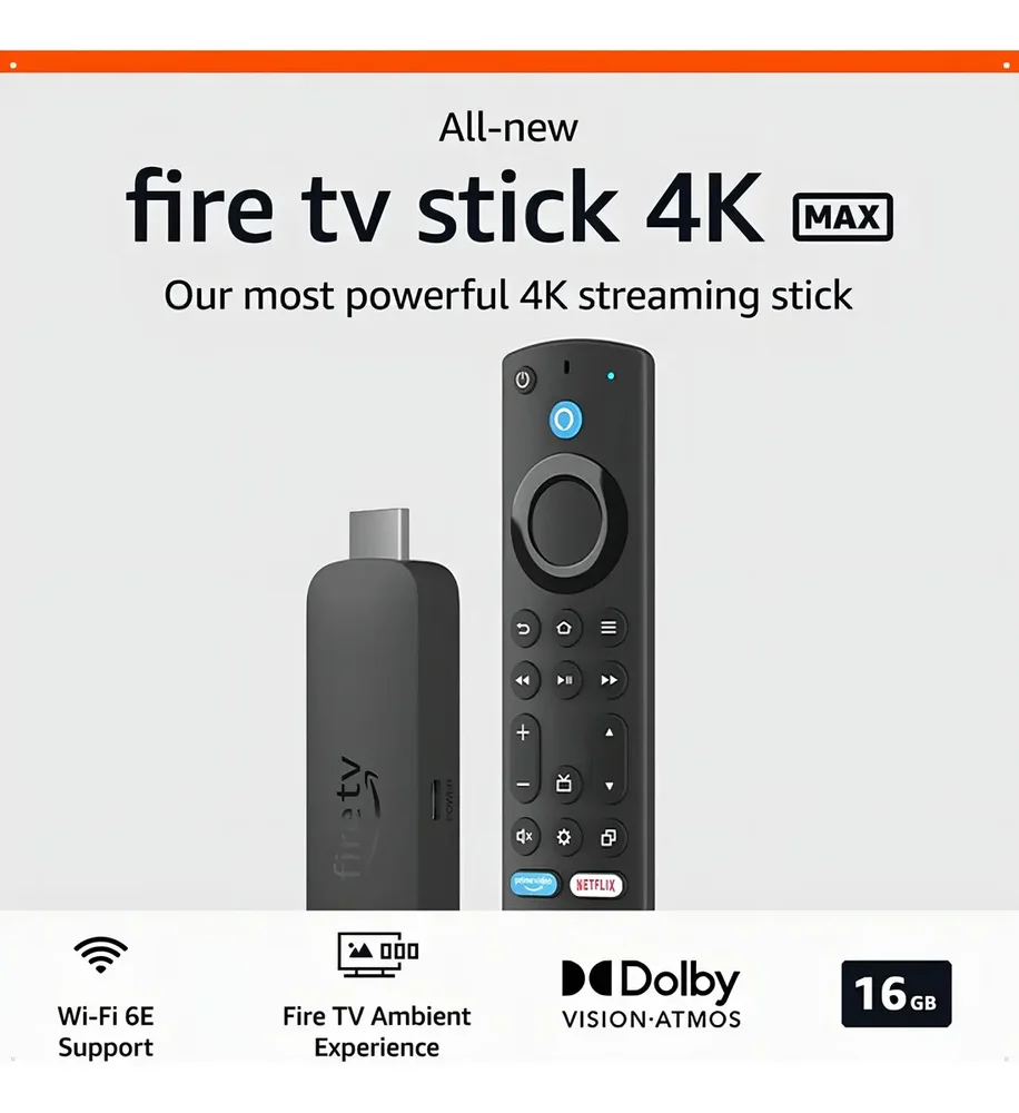 Amazon Firetv Stick 4k Max Stick Wifi6e Com Alexa