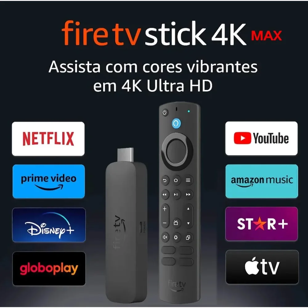 Amazon Firetv Stick 4k Max Stick Wifi6e Com Alexa