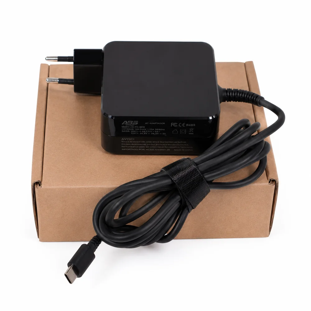 Fonte Notebook Lenovo 20V 4.5A 90W Usb - view 2