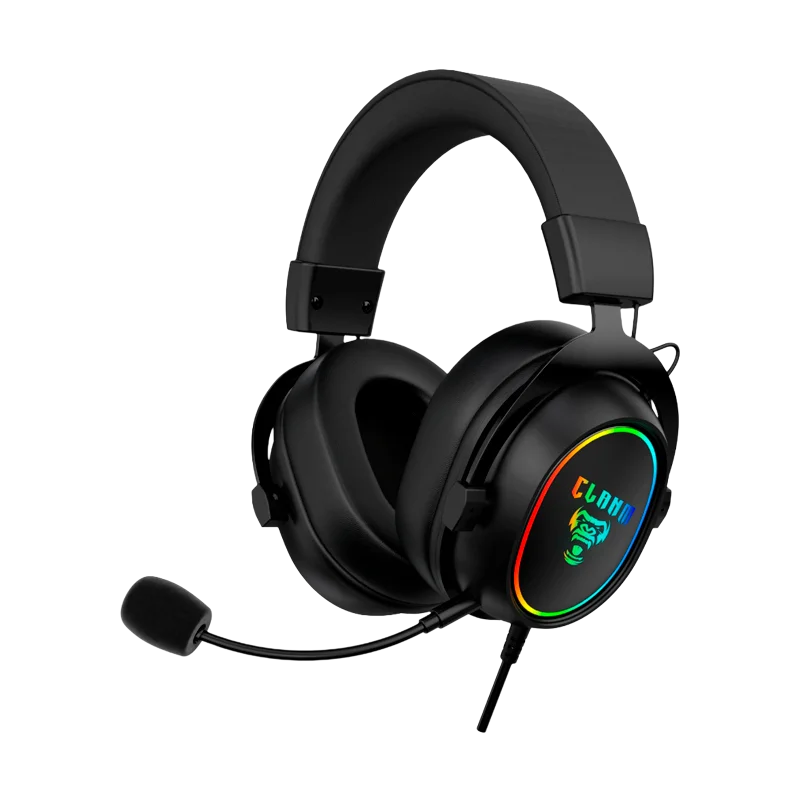 Imagem 2 de 5 do produto Kit Gamer Darkline - Headset/mouse/teclado/mousepad - Clanm