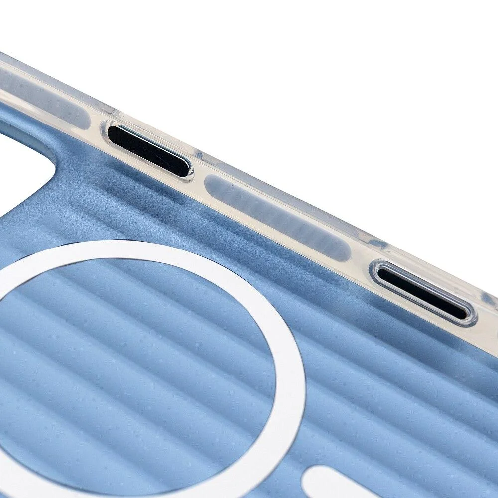 Imagem 2 de 5 do produto Capa Iphone 18 Pro / 17 Pro Wave,   Iplace, Azul