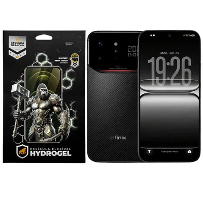Kit Película Frontal + Traseira Para Infinix Note 60 Ultra - Proteção Completa - Gshield
