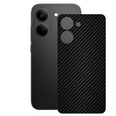 Película Para Xiaomi Poco X8 - Traseira De Fibra De Carbono Preta - Gshield