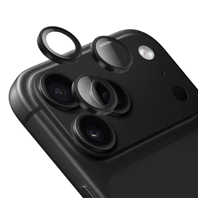 Película De Câmera Aro Iphone 18 Pro / 18 Pro Max, Iplace, Preto
