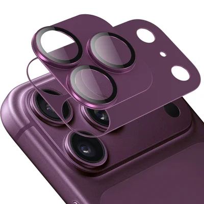 Película De Câmera Iphone 18 Pro Max, Magnética, Iplace, Roxo