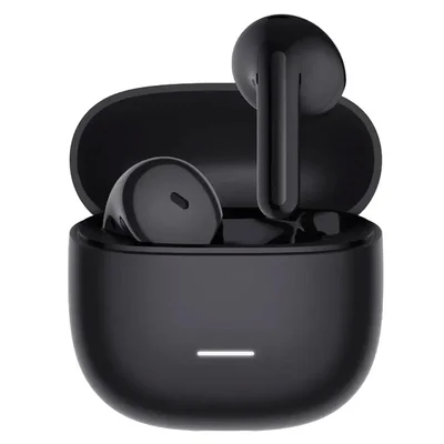 Fone De Ouvido Redmi Buds 8 Active Bluetooth 5.4 Vitality Edition Redução Ruidos Ai - Preto