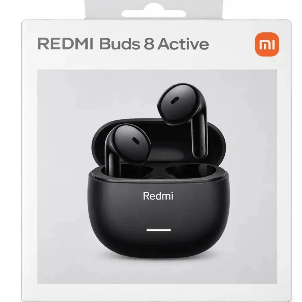Imagem 5 de 5 do produto Fone De Ouvido Redmi Buds 8 Active Bluetooth 5.4 Vitality Edition Redução Ruidos Ai - Preto