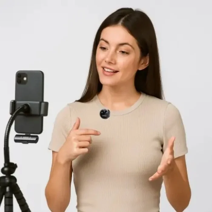 Imagem 4 de 5 do produto Microfone Sem Fio Lapela Kaidi P4-a Tipo A Para Ios - Kmf4