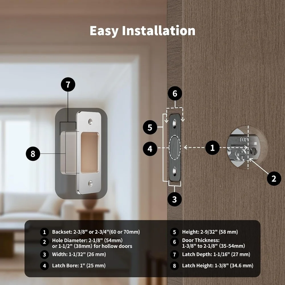 Imagem 3 de 5 do produto Aqara Fechadura Inteligente U400 Apple Home Key Preta