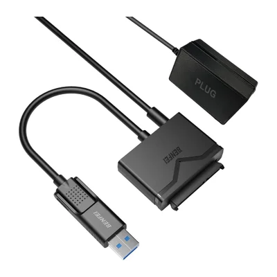 Benfei Adaptador Usb 3.0 Para Sata 7+15 Pin 15cm