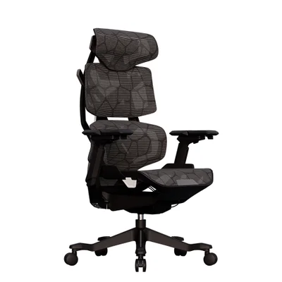 Cadeira Ergonômica Elements Gamer Vector Full Mesh Até 140kg Ergogamer Preto E Cinza