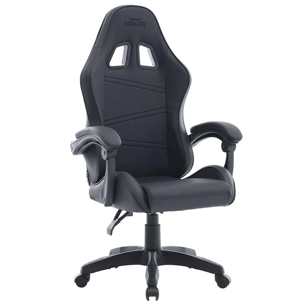 Imagem 2 de 5 do produto Cadeira Gamer Ninja Yako, Reclinável, Preta, Gn-ch-ykr0dbl