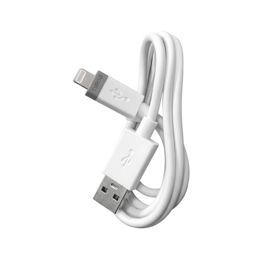 Imagem 2 de 5 do produto Cabo Usb Para Lightning (iphone), Carregamento Rápido, 25w, 1 Metro De Comprimento, Branco - E'spada