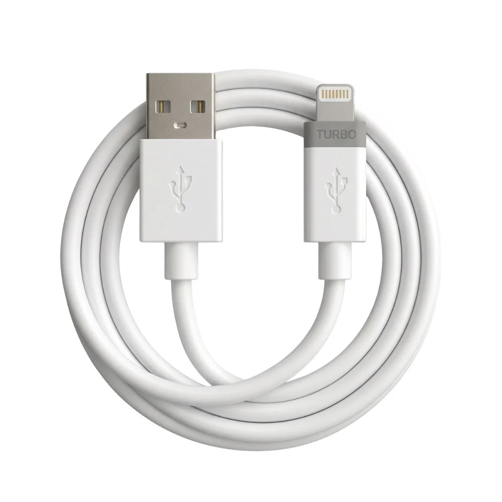 Imagem 3 de 5 do produto Cabo Usb Para Lightning (iphone), Carregamento Rápido, 25w, 1 Metro De Comprimento, Branco - E'spada