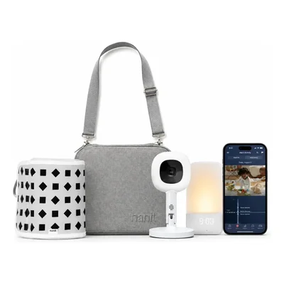 Nanit Travel Light Bundle Pro Camera With Portable Flex