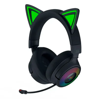 Razer Kraken Kitty V3 Pro Wireless RGB Headset Black Gaming Headset