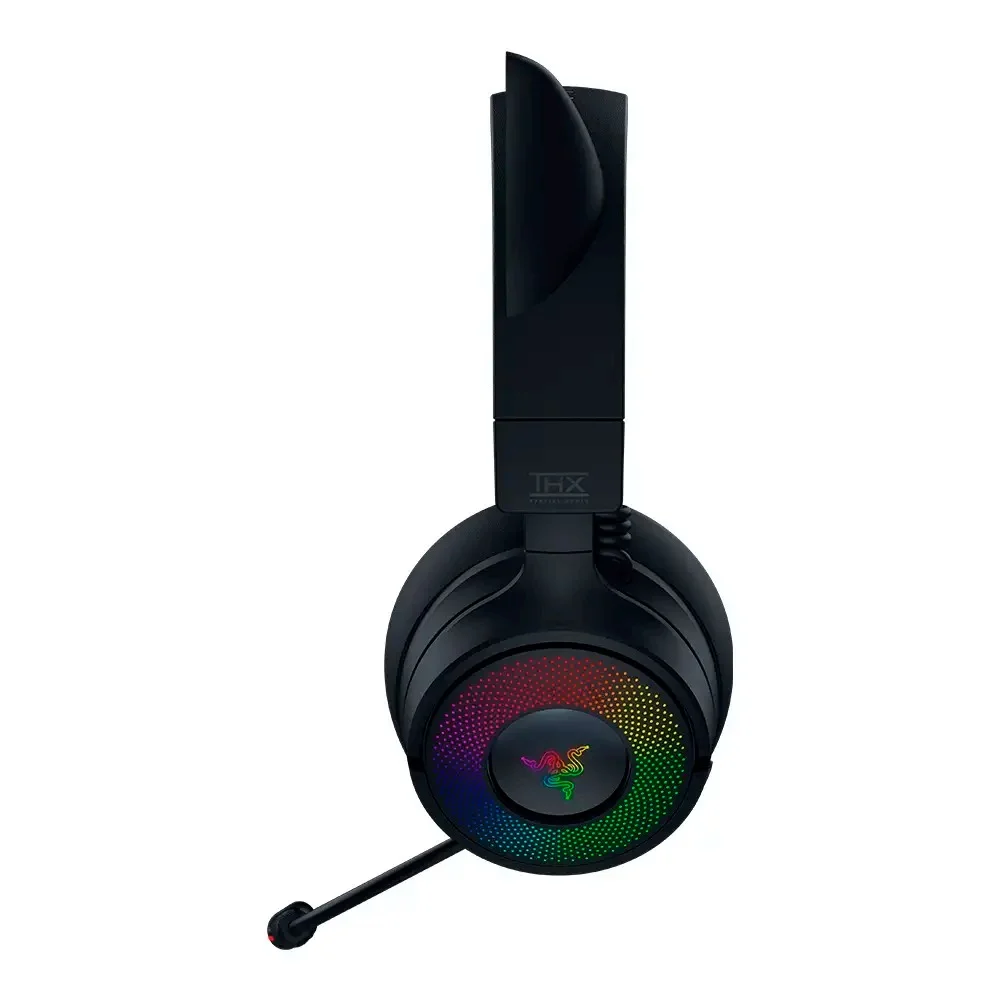 Imagem 3 de 5 do produto Razer Kraken Kitty V3 Pro Wireless RGB Headset Black Gaming Headset
