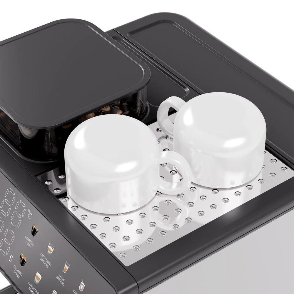 Imagem 3 de 5 do produto Cafeteira Expresso Philco PCf06a Inox 20 Bar 10 Funções 1350w 220v