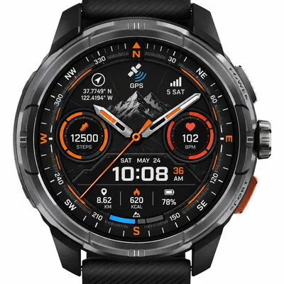 Relógio Smartwatch Haylou Solar Ultra Compatível Com Strava Gps Integrado 5atm Tela AMOLED Bluetooth Bateria Longa Duraçao