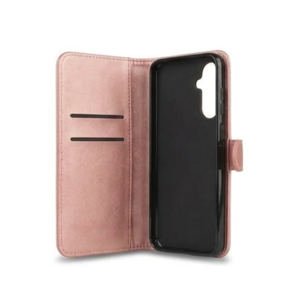 Imagem 5 de 5 do produto Capa Carteira Galaxy A17 5g Rosê Flip Porta Cartão Proteção