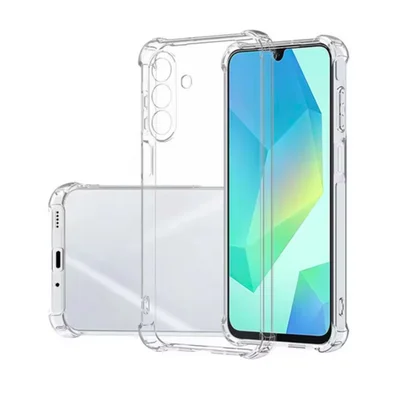 Capa Transparente Para Galaxy A57 5g Silicone Tpu Antichoque
